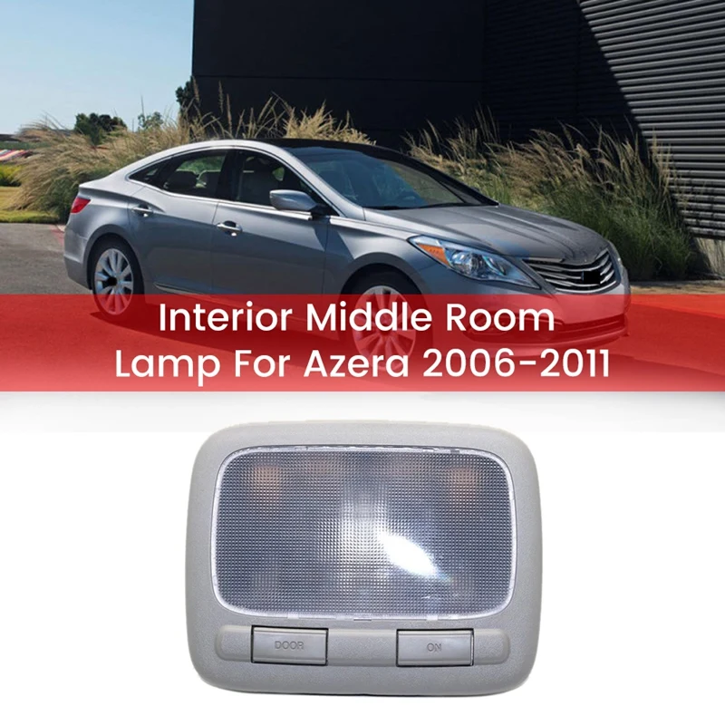Лампа средней комнаты для салона автомобиля Hyundai Azera great2006-2011 92860-3L001X6 928603L001 928603L001X6
Лампа средней комнаты для салона автомобиля Hyundai Azera great2006-2011 92860-3L001X6 928603L001 928603L001X6