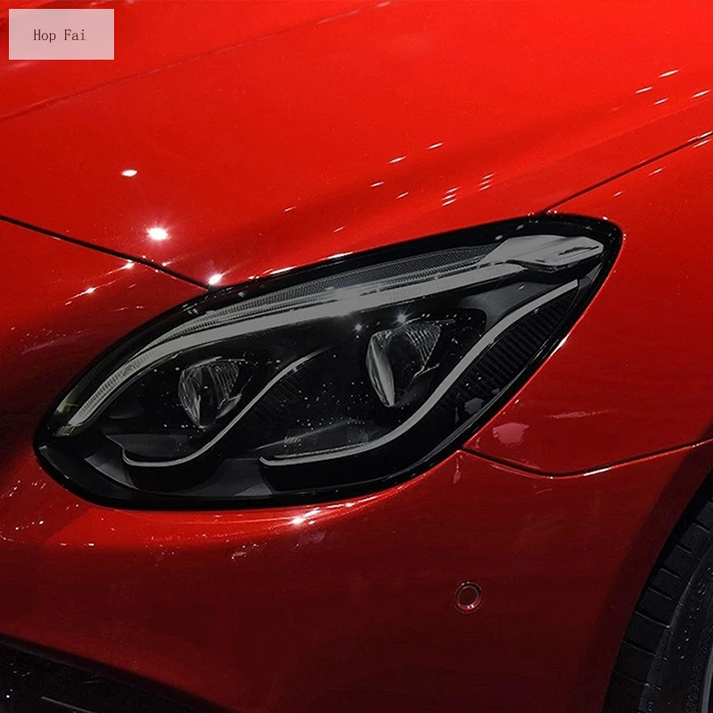 2 Pcs Car Headlight Protective Film Transparent Black TPU Sticker For Mercedes Benz SLC Class SLK R172 2016-2019 Accessories
2 Pcs Car Headlight Protective Film Transparent Black TPU Sticker For Mercedes Benz SLC Class SLK R172 2016-2019 Accessories