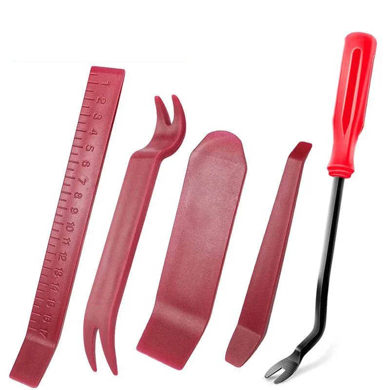 5pcs/Set Portable Car Panel Removal Tool Kit Nail Puller Radio Audio Door Pry Repair Clip Trim Dash Removal Installer Hand Tool
5pcs/Set Portable Car Panel Removal Tool Kit Nail Puller Radio Audio Door Pry Repair Clip Trim Dash Removal Installer Hand Tool