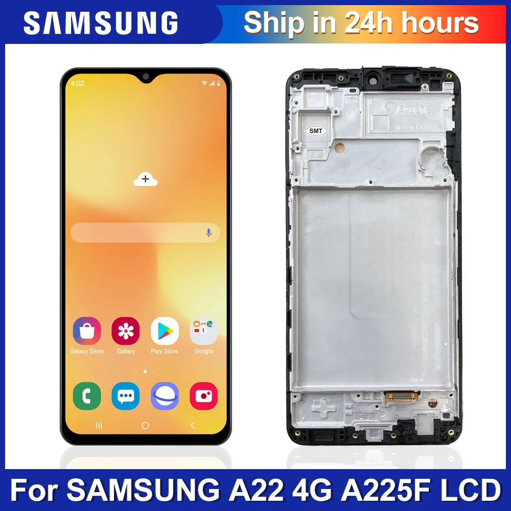 6.4" AMOLED For Samsung Galaxy A22 4G LCD A225F SM-A225F/DS LCD Display Touch Screen Assembly Replacement For Samsung A22 LCD
6.4" AMOLED For Samsung Galaxy A22 4G LCD A225F SM-A225F/DS LCD Display Touch Screen Assembly Replacement For Samsung A22 LCD