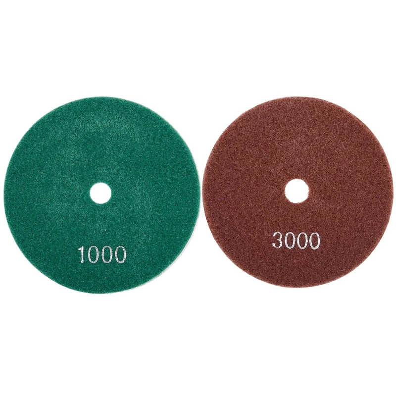 2 Kinds 5 Inch 125Mm Wet Diamond Polishing Pads Marble Granite Grits , 1000 & 3000
2 Kinds 5 Inch 125Mm Wet Diamond Polishing Pads Marble Granite Grits , 1000 & 3000