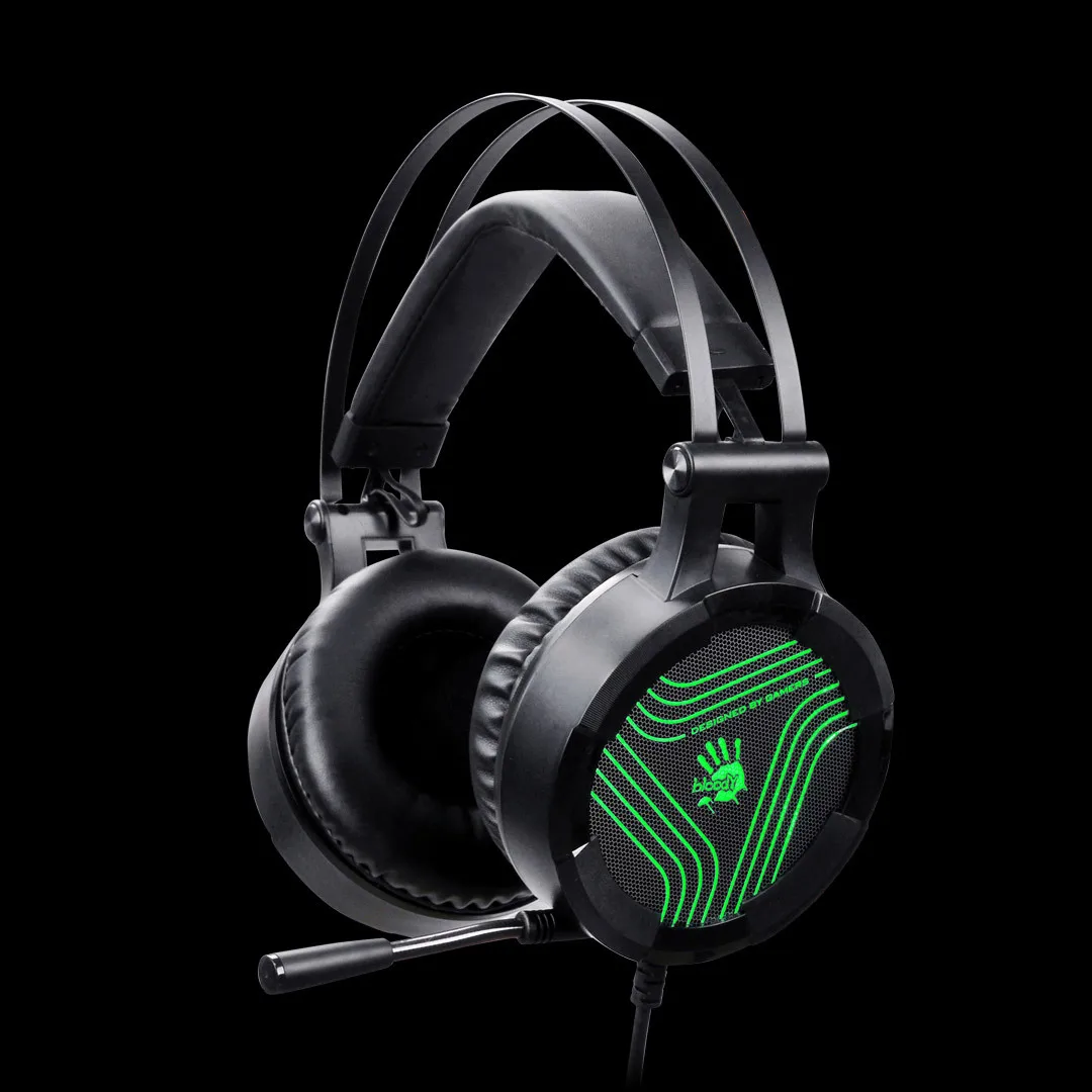 Компьютерная гарнитура проводная A4Tech Bloody G530S, USB с микрофоном, черная
Компьютерная гарнитура проводная A4Tech Bloody G530S, USB с микрофоном, черная