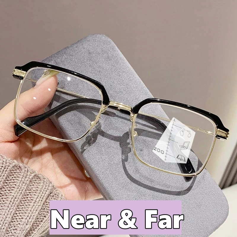 Men Women's Progressive Reading Glasses New Trend Multifocal Near Far Eyewear Vintage Unisex Transparent Presbyopia +1.0+4.0
Men Women's Progressive Reading Glasses New Trend Multifocal Near Far Eyewear Vintage Unisex Transparent Presbyopia +1.0+4.0
