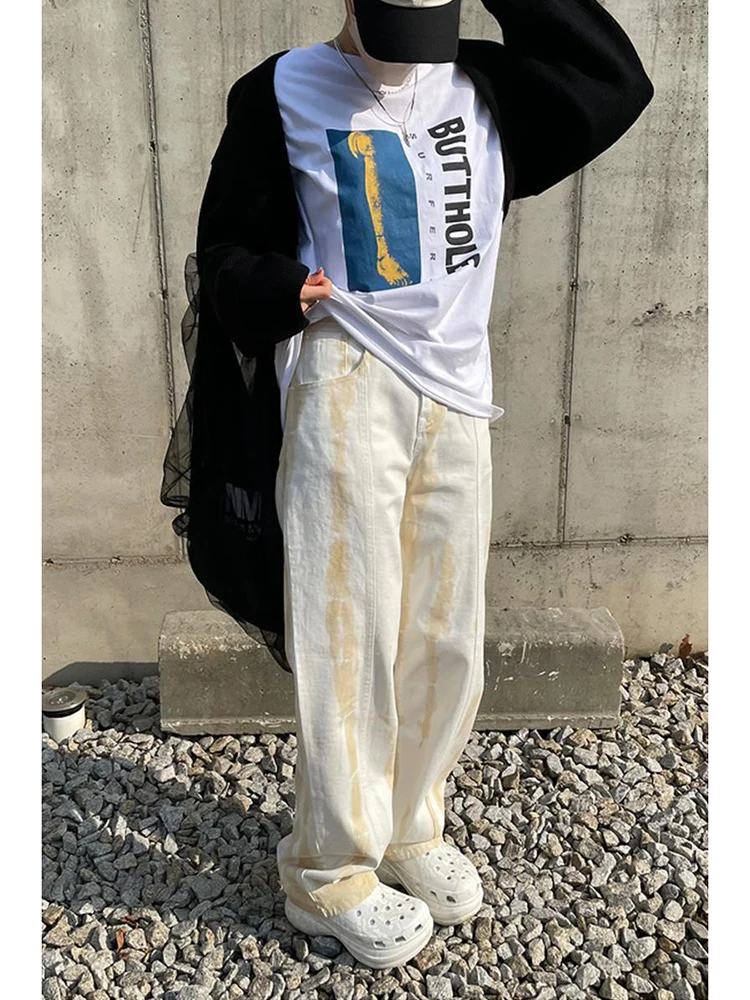 Women Jeans Khaki Vintage High Waist American Streetwear Fashion Summer Loose Straight Jean Pants Baggy Wide Leg Denim Trousers
Women Jeans Khaki Vintage High Waist American Streetwear Fashion Summer Loose Straight Jean Pants Baggy Wide Leg Denim Trousers
