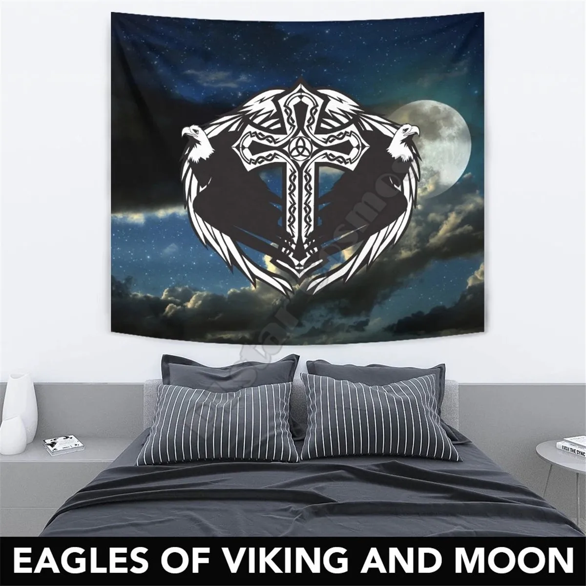 Viking Style Tapestry Eagles Of Viking Style And Moon 3D Print Wall Tapestry Rectangular Home Decor Wall Hanging Home Decoration
Viking Style Tapestry Eagles Of Viking Style And Moon 3D Print Wall Tapestry Rectangular Home Decor Wall Hanging Home Decoration