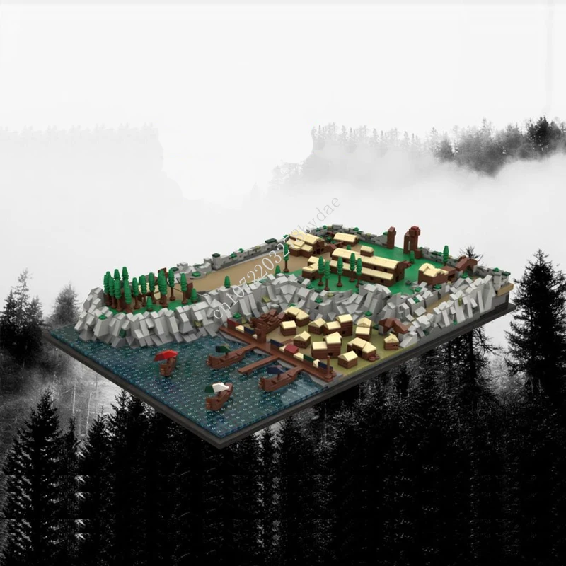 2576PCS MOC Viking Village - Kattegat Architecture Model Building Blocks Technology Bricks Creative Assembly Toys Holiday Gifts
2576PCS MOC Viking Village - Kattegat Architecture Model Building Blocks Technology Bricks Creative Assembly Toys Holiday Gifts