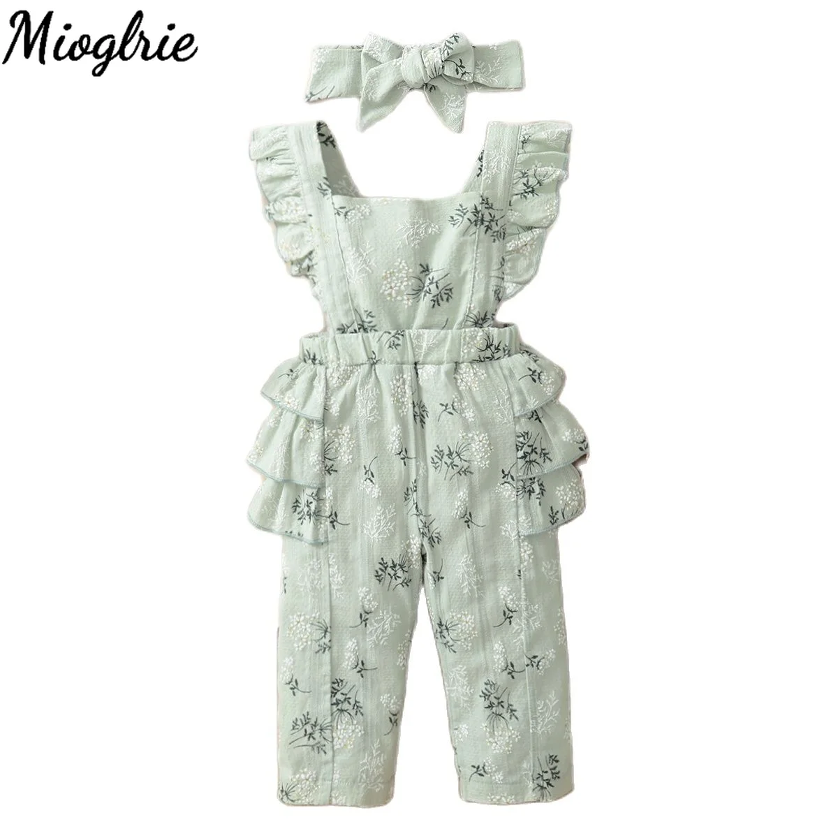 Summer Baby Girl Romper Sleeveless Baby Girl Clothes Floral Baby Jumpsuit for New Born Ruffled Girl 2 years Clothing 2Piece
Summer Baby Girl Romper Sleeveless Baby Girl Clothes Floral Baby Jumpsuit for New Born Ruffled Girl 2 years Clothing 2Piece