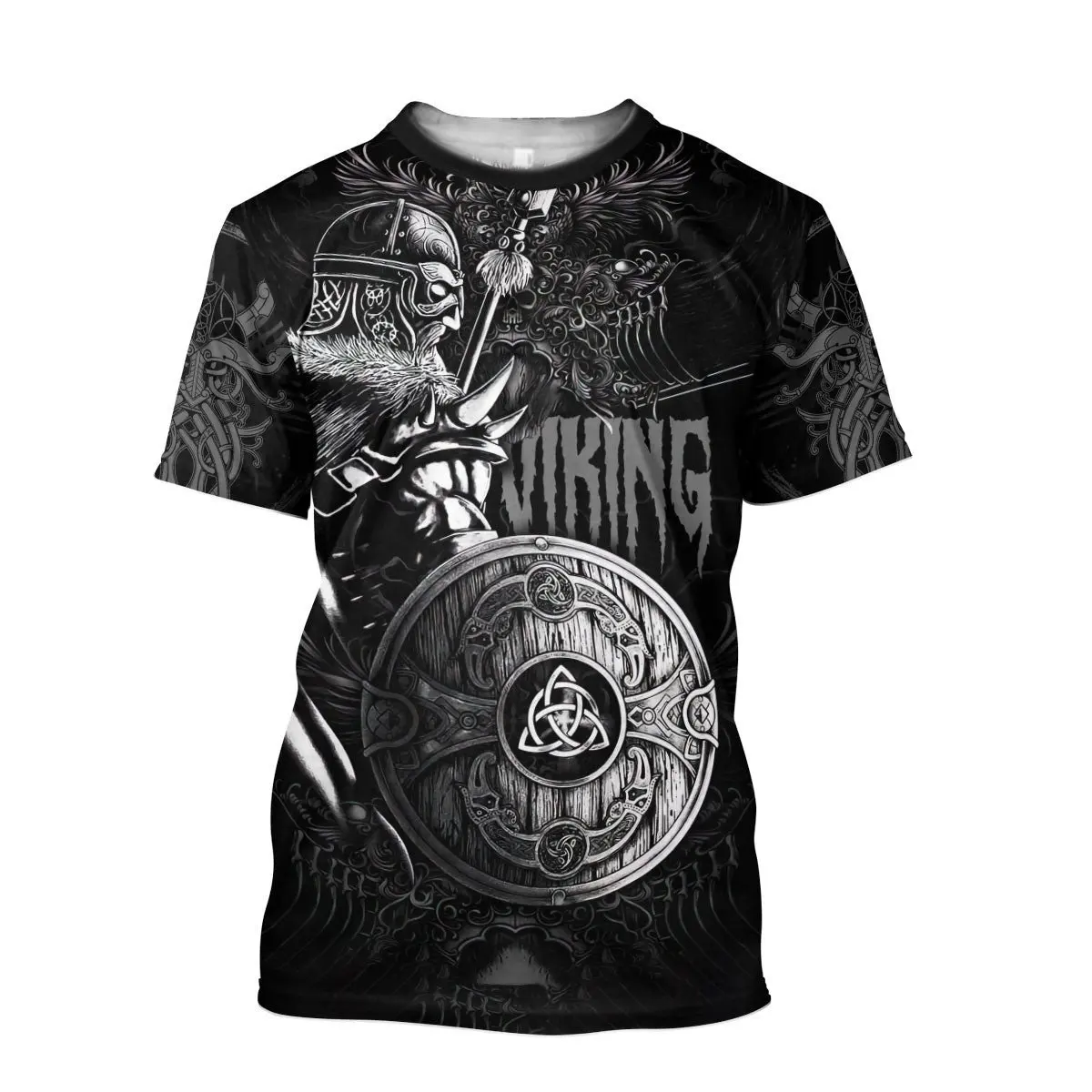Men's T shirt for Men Vintage Viking Wolf Oversized Tees Short Sleeve Shirt Top 3D Heavy Metal Punk Streetwear Men's Clothing
Men's T shirt for Men Vintage Viking Wolf Oversized Tees Short Sleeve Shirt Top 3D Heavy Metal Punk Streetwear Men's Clothing