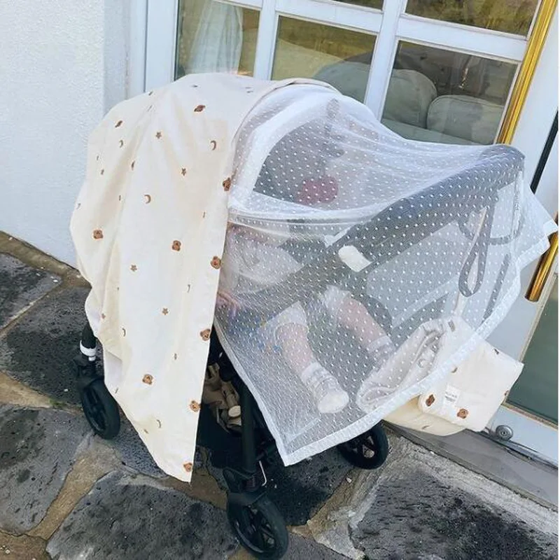 130*100cm Infants Baby Stroller Mosquito Net Safe Mesh Buggy Crib Netting Cart Mosquito Net Pushchair Full Cover Netting
130*100cm Infants Baby Stroller Mosquito Net Safe Mesh Buggy Crib Netting Cart Mosquito Net Pushchair Full Cover Netting