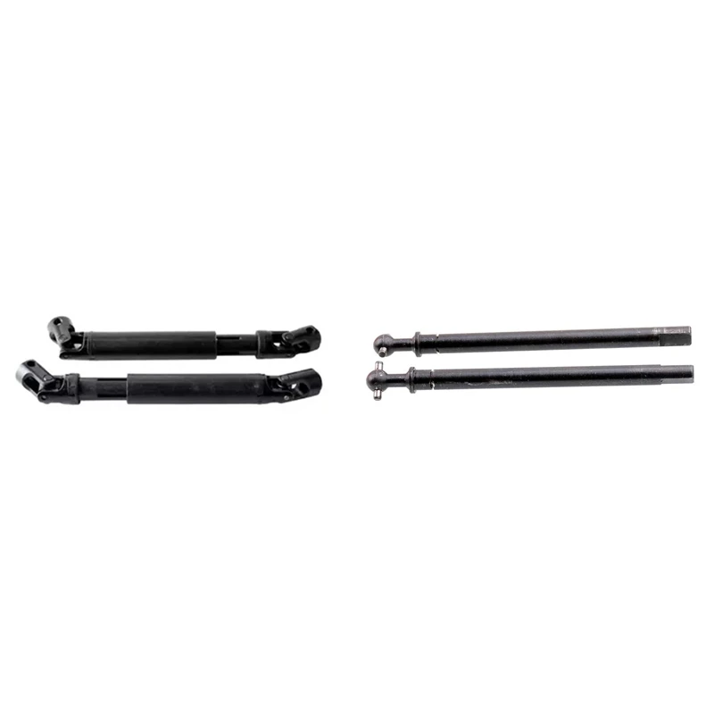 4 Pcs Steel CVD Universal Joint Drive Shaft For 1/10 RC Rock Crawler Car,110-155Mm & 79Mm
4 Pcs Steel CVD Universal Joint Drive Shaft For 1/10 RC Rock Crawler Car,110-155Mm & 79Mm