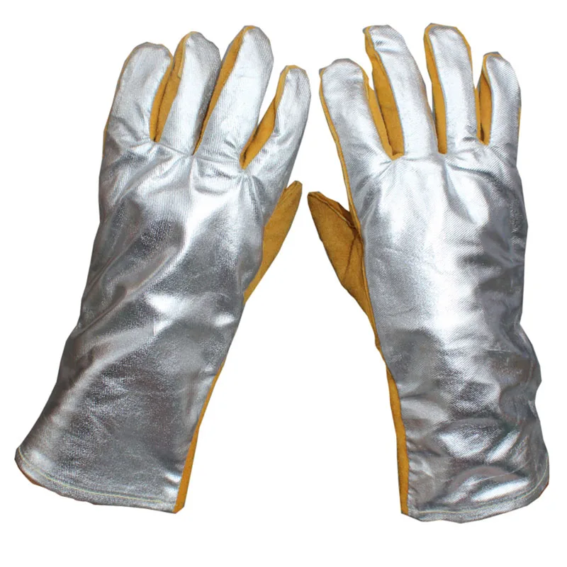 Self Defense Welding Leather Gloves Protective Gloves 500 - 1000 Degree High Temperature Fire Gloves Welder's Working Gloves
Self Defense Welding Leather Gloves Protective Gloves 500 - 1000 Degree High Temperature Fire Gloves Welder's Working Gloves
