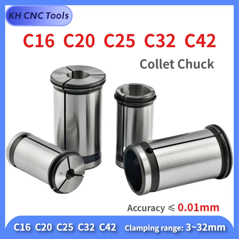 Цанга KH CNC C32 BT30 BT40 SC C16 C20 C25 C32 C42
Цанга KH CNC C32 BT30 BT40 SC C16 C20 C25 C32 C42