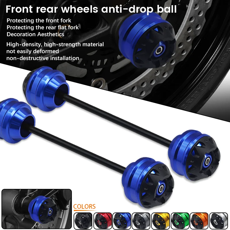 NEW 2023 Motorcycle Front Axle Fork Crash Slider Wheel Protector For HONDA CB650F CB650R CBR650F CBR 650F CB650 R/F CB 650R 2023
NEW 2023 Motorcycle Front Axle Fork Crash Slider Wheel Protector For HONDA CB650F CB650R CBR650F CBR 650F CB650 R/F CB 650R 2023