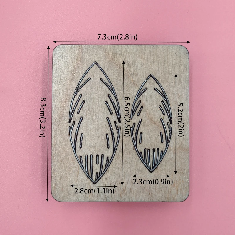 Tassel Earring Wood Cutting Dies Compatible with Most Machines
Tassel Earring Wood Cutting Dies Compatible with Most Machines