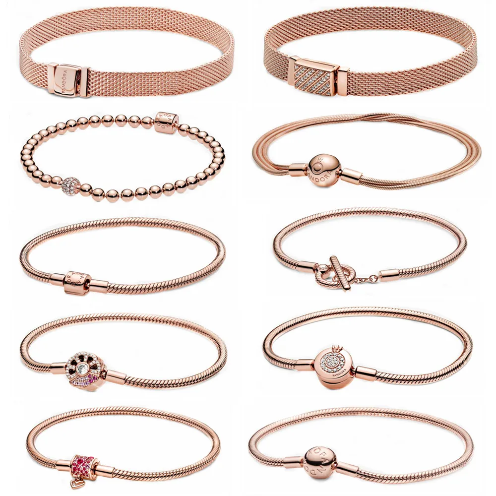 Новинка 2022, женский серебряный оригинальный браслет со змеиным браслетом в виде змеиной пуговицы цвета розового золота, подходят для ориги...
Новинка 2022, женский серебряный оригинальный браслет со змеиным браслетом в виде змеиной пуговицы цвета розового золота, подходят для ориги...