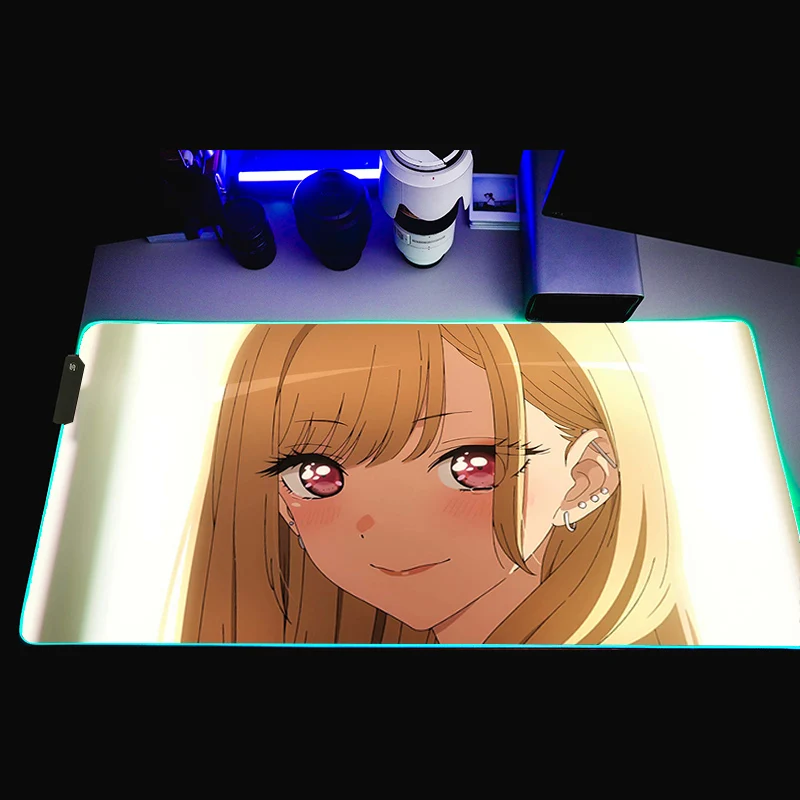 My Dress Up Darling Gaming Mouse Pad Computer Mousepad Anime Girl Mousepad RGB PC Gamer Mouse Mat Carpet Mausepad Desk Mat
My Dress Up Darling Gaming Mouse Pad Computer Mousepad Anime Girl Mousepad RGB PC Gamer Mouse Mat Carpet Mausepad Desk Mat