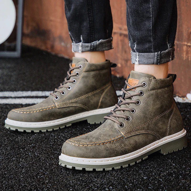 2022 Fashion Men's Martin Boots Retro Men Ankle Boots Pu Leather Chelsea Boots Rubber Sneakers Male Shoes Botas De Hombre Casual
2022 Fashion Men's Martin Boots Retro Men Ankle Boots Pu Leather Chelsea Boots Rubber Sneakers Male Shoes Botas De Hombre Casual