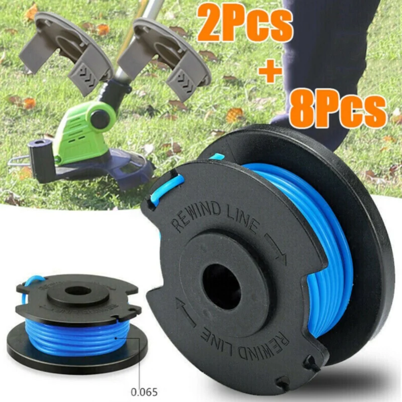 TOP Grass Trimmer String Spools With Spool Covers For Ryobi One Lawn Mower AC14RL3A Garden Grass Trimmer Head For Lawn Mower 
TOP Grass Trimmer String Spools With Spool Covers For Ryobi One Lawn Mower AC14RL3A Garden Grass Trimmer Head For Lawn Mower
