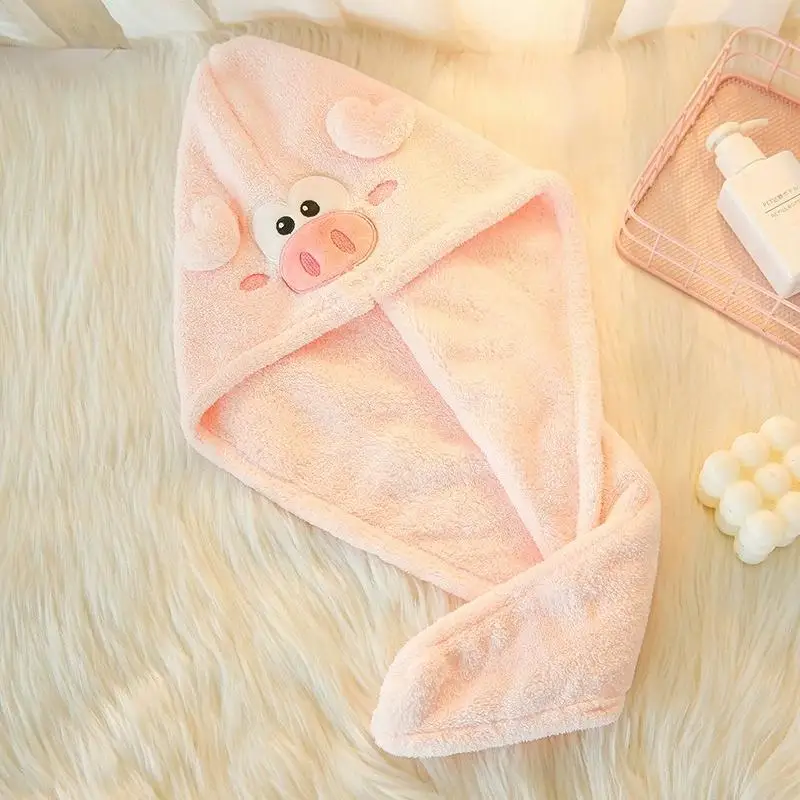 Милый поросенок полотенце-шапочка из микрофибры
Милый поросенок полотенце-шапочка из микрофибры