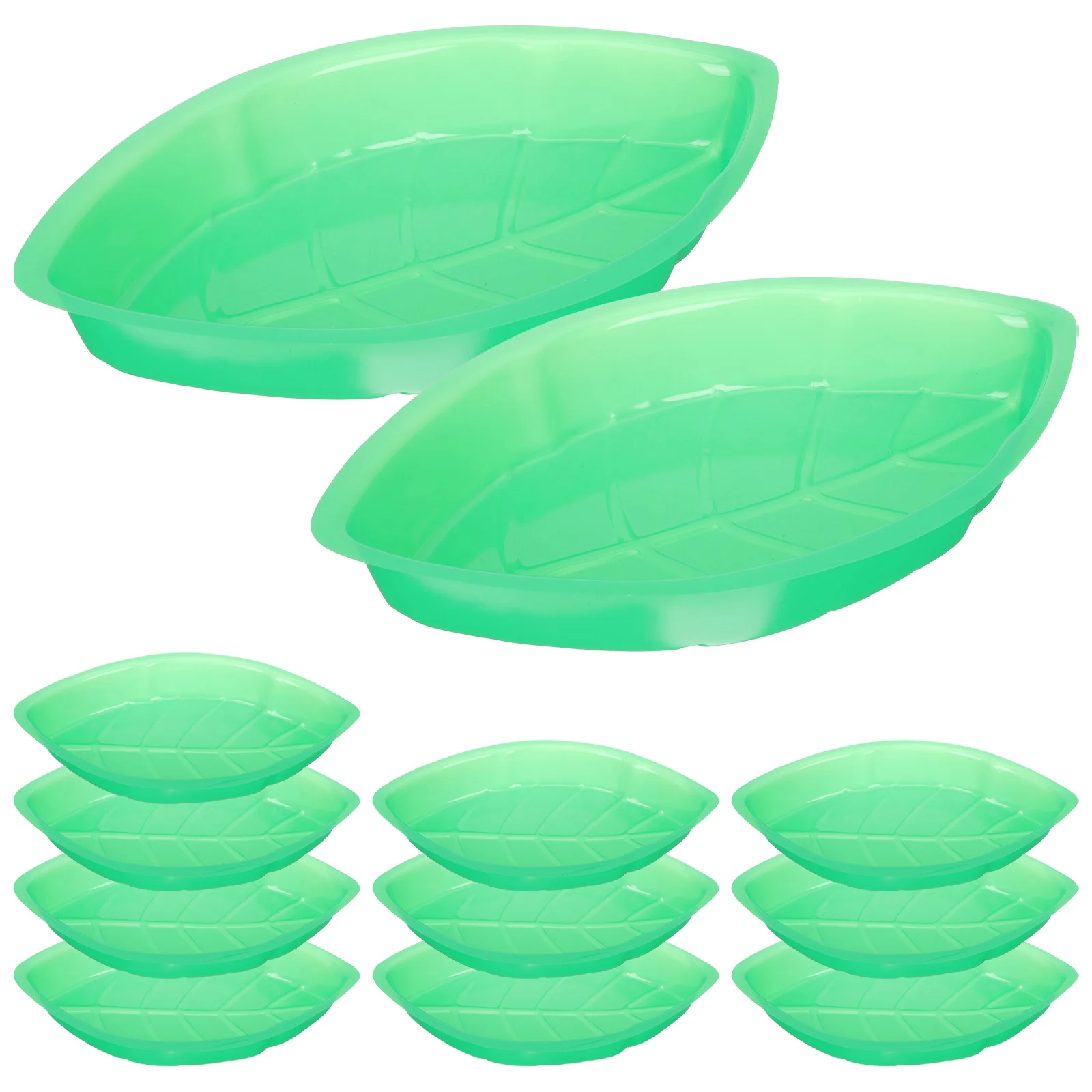 12pcs Multi-use Creative Unique Premium Leaf-shaped Party Trays Leaf Dried Fruit Plate for Party 
12pcs Multi-use Creative Unique Premium Leaf-shaped Party Trays Leaf Dried Fruit Plate for Party