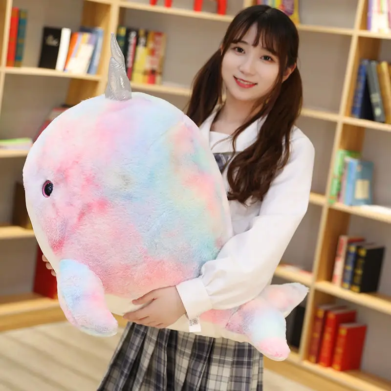 Large Cute Narwhal Whale Doll Plush Toy Soft Animal Ocean Sea Stuffed Toys for Children Christmas Gift Kid Brinquedos New
Large Cute Narwhal Whale Doll Plush Toy Soft Animal Ocean Sea Stuffed Toys for Children Christmas Gift Kid Brinquedos New