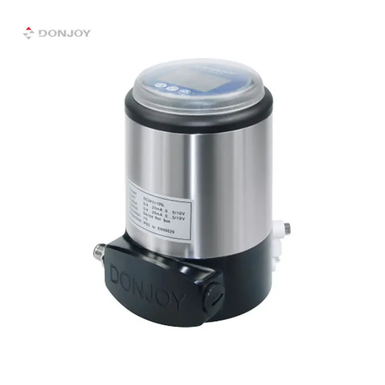Donjoy 1831 sanitary single action IL-TOP pneumatic valve positioner for food and beverage factory
Donjoy 1831 sanitary single action IL-TOP pneumatic valve positioner for food and beverage factory
