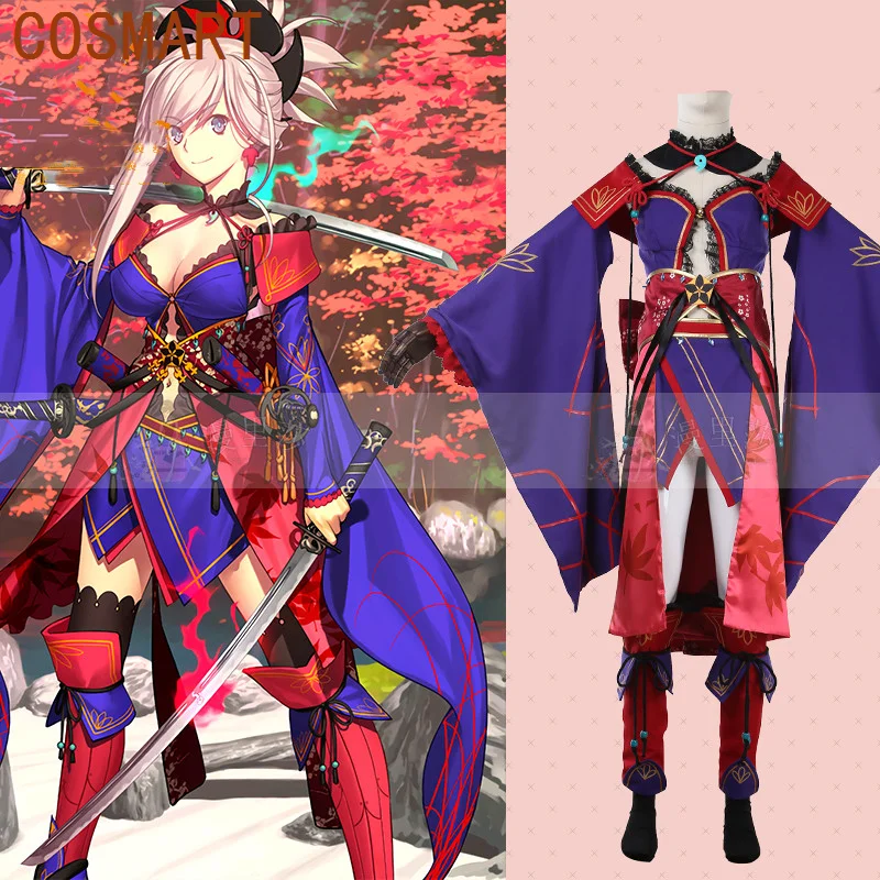 COSMART Anime Fate Grand Order Saber Miyamoto Musashi Cosplay Costume Halloween Costumes Outfit H
COSMART Anime Fate Grand Order Saber Miyamoto Musashi Cosplay Costume Halloween Costumes Outfit H