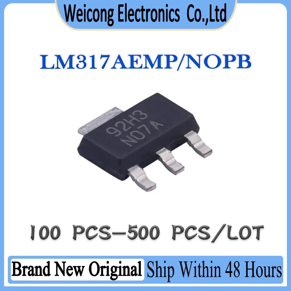 100% Brand New Original LM317AEMP/NOPB LM317AEMP LM317AEM LM317AE LM317A LM317 LM IC Chip SOT-223
100% Brand New Original LM317AEMP/NOPB LM317AEMP LM317AEM LM317AE LM317A LM317 LM IC Chip SOT-223