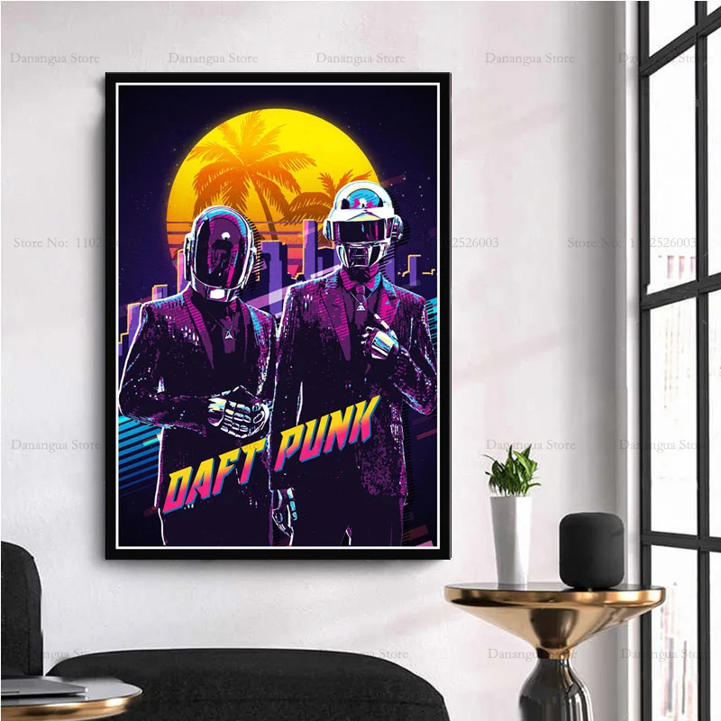 Abstract Daft Punk DJ Music Star Печать на холсте
Abstract Daft Punk DJ Music Star Печать на холсте