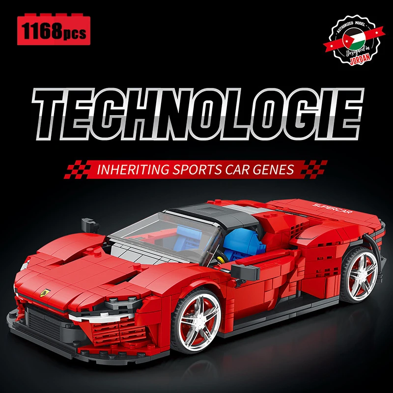 2022 new 1:14 Technical Daytona SP3 Supercar Building Blocks Model MOC City Red Sports Car Bricks Assembly Toy for Kids
2022 new 1:14 Technical Daytona SP3 Supercar Building Blocks Model MOC City Red Sports Car Bricks Assembly Toy for Kids