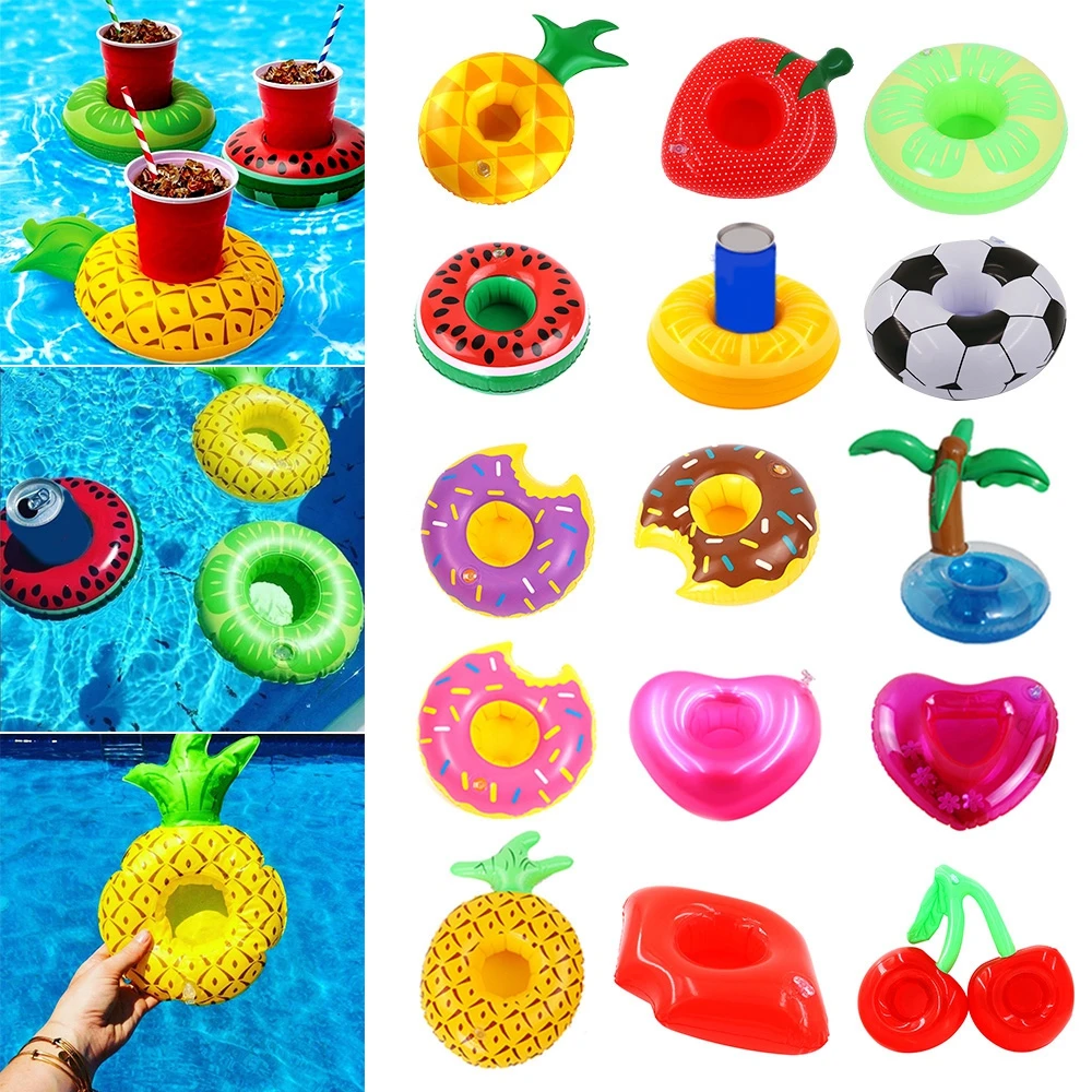 Coaster Inflatable PVC Donut Lemon Watermelon Pineapple Crab Love Cup Holder Inflatable Water Floating Cup Holder
Coaster Inflatable PVC Donut Lemon Watermelon Pineapple Crab Love Cup Holder Inflatable Water Floating Cup Holder
