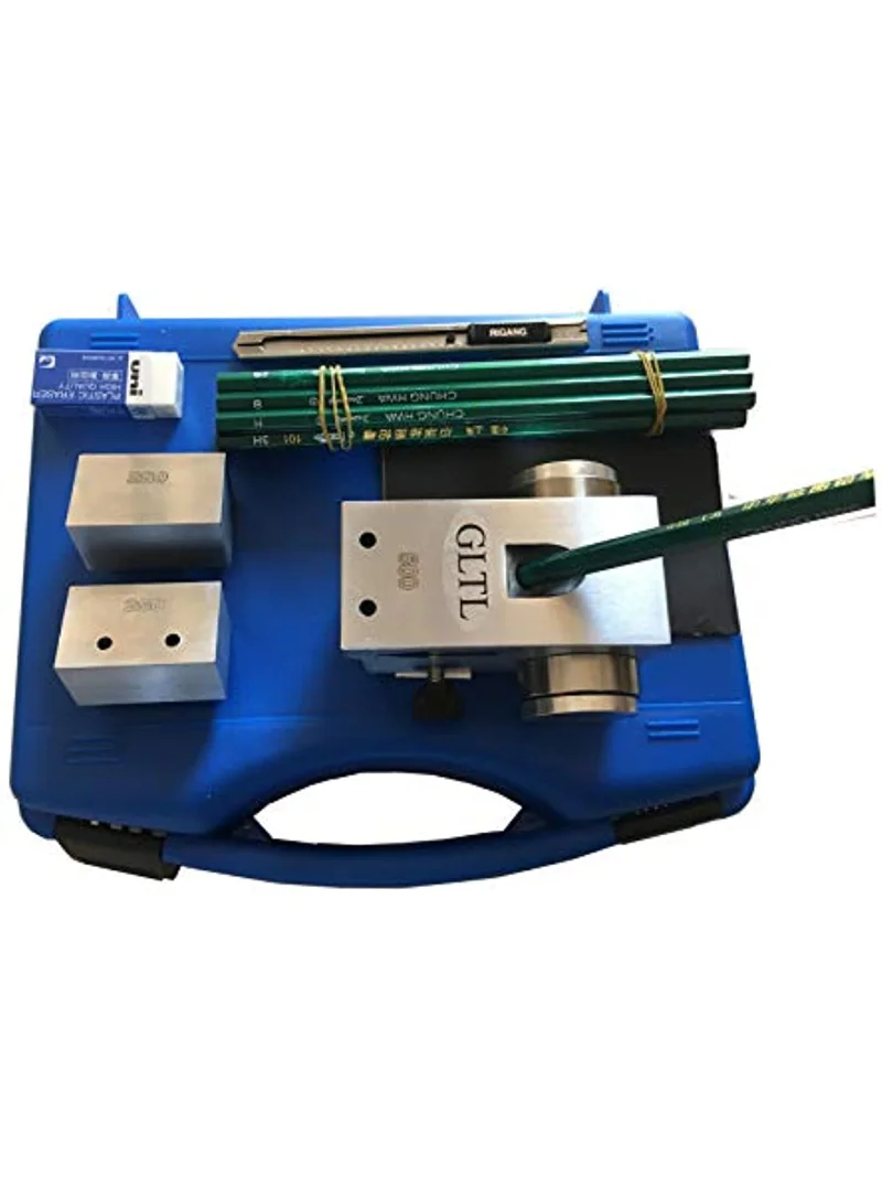 GLTL 3-PIN-1 Pencil Hardness Tester ASTM D3363 500/750/1000g Weights with 13 Pcs Pencils 
GLTL 3-PIN-1 Pencil Hardness Tester ASTM D3363 500/750/1000g Weights with 13 Pcs Pencils