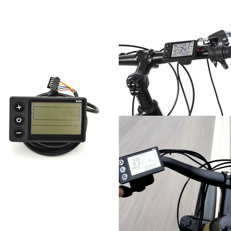 S866 Electric Bicycle Display LCD Meter For Intelligent Controller Ebike Panel SM Plug Electric Bike
S866 Electric Bicycle Display LCD Meter For Intelligent Controller Ebike Panel SM Plug Electric Bike