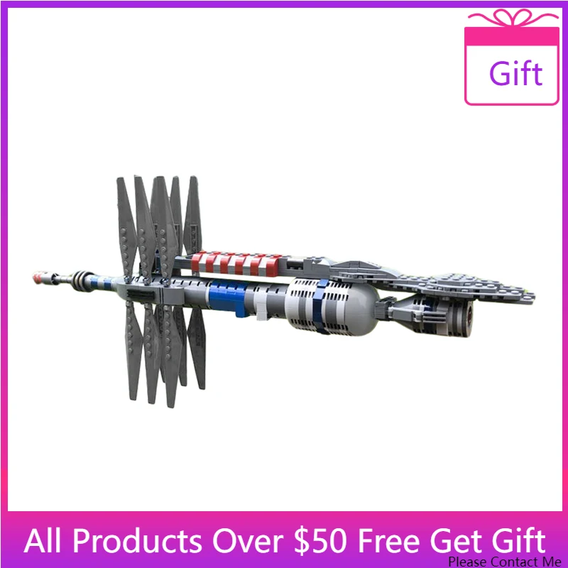 MOC Babylon 5 Space Station Interstellar Destroyer Building Blocks Space series Corvette Assemble Diy Brick Parts Kid Toy Gift
MOC Babylon 5 Space Station Interstellar Destroyer Building Blocks Space series Corvette Assemble Diy Brick Parts Kid Toy Gift