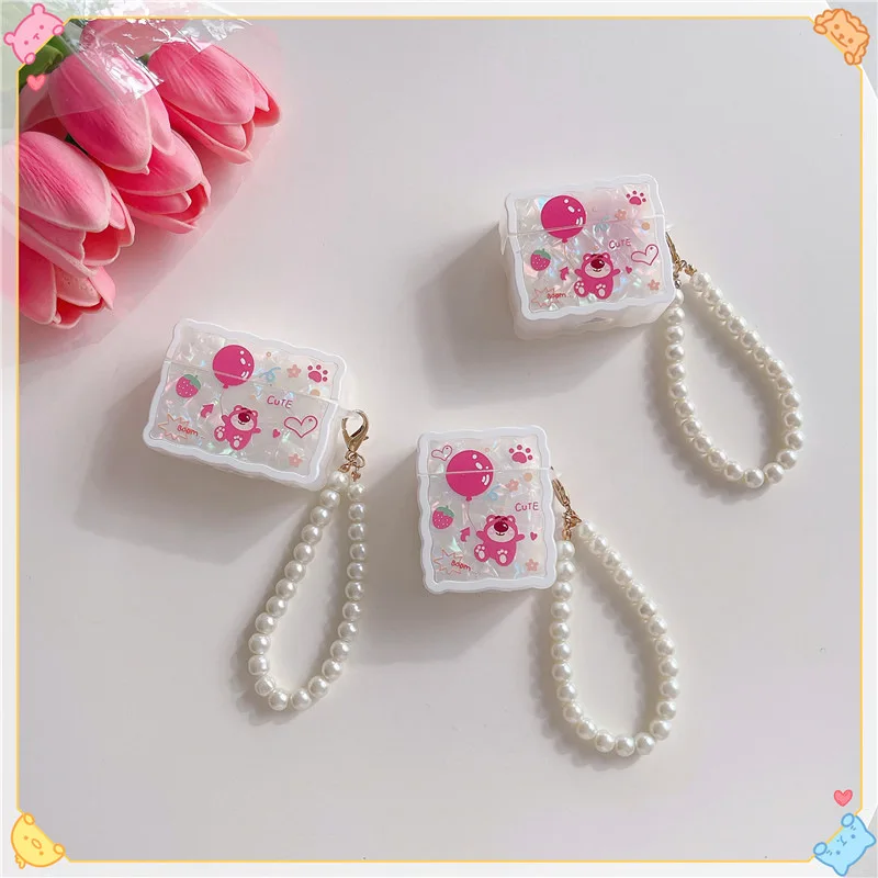 Cartoon Bear Balloon Shell Texture Pearls Case for AirPods 1 2 3 Pro Cases Cover IPhone Bluetooth Earbuds Earphone Case
Cartoon Bear Balloon Shell Texture Pearls Case for AirPods 1 2 3 Pro Cases Cover IPhone Bluetooth Earbuds Earphone Case