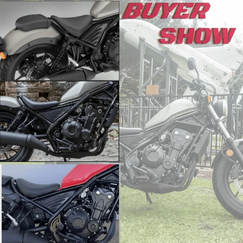 Для Honda Rebel CMX 300 500 2017-2024 мотоциклетная рама боковая крышка панель защита двигателя