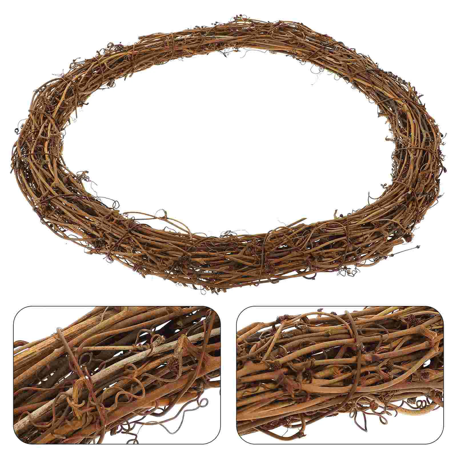 Wreath Rattan Ring Garland Christmas Grapevine Vinenatural Door Dried Twig Branch Diyhand Material Party Front Frame Wire
Wreath Rattan Ring Garland Christmas Grapevine Vinenatural Door Dried Twig Branch Diyhand Material Party Front Frame Wire