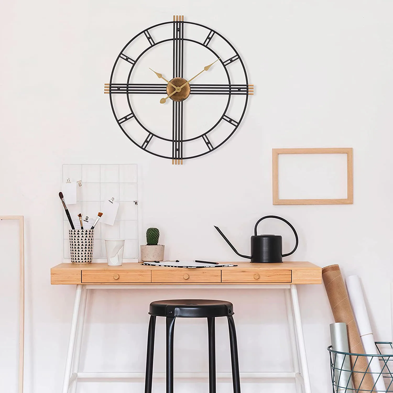 Retro Wall Clock Modern Design Metal Luxury Clocks Wall Living Room Decoration Watches Home Interior Reloj De Pared Gift
Retro Wall Clock Modern Design Metal Luxury Clocks Wall Living Room Decoration Watches Home Interior Reloj De Pared Gift