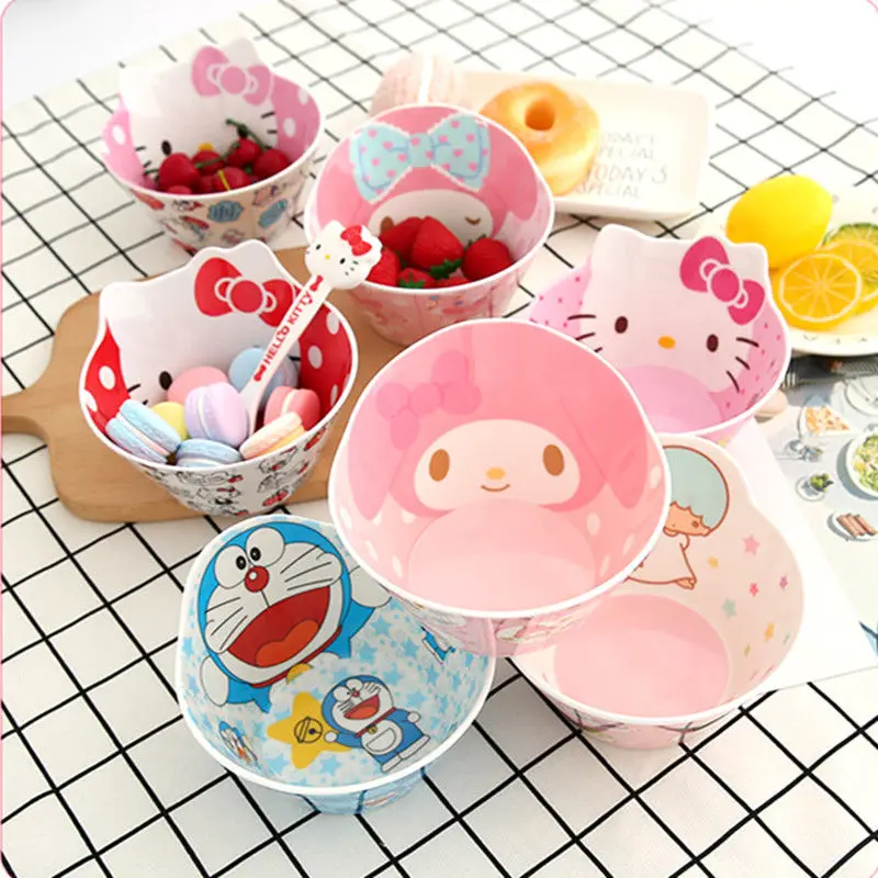 Cartoon Cute Hello Kitty Girlish Bowl Cute Single Pack Household Children's Bowl Melamine Dessert Bowl Fruit Salad Bowl
Cartoon Cute Hello Kitty Girlish Bowl Cute Single Pack Household Children's Bowl Melamine Dessert Bowl Fruit Salad Bowl