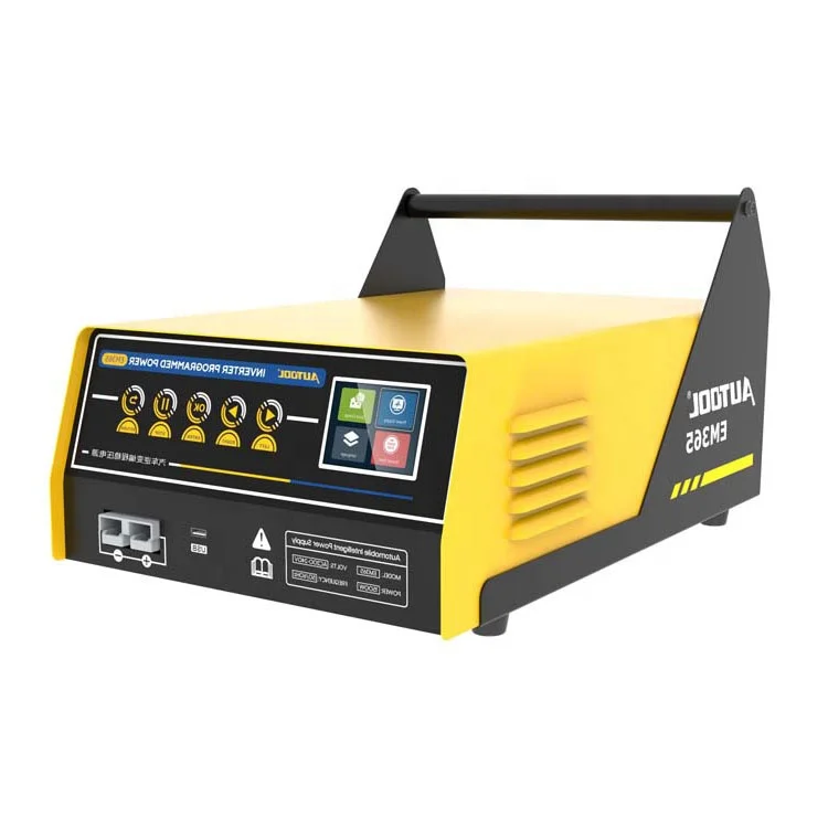 AUTOOL EM365 Automotive 12V Inverter Programming Multi-Function Car Jump Starter Emergency Power Supply Charger Battery Car
AUTOOL EM365 Automotive 12V Inverter Programming Multi-Function Car Jump Starter Emergency Power Supply Charger Battery Car