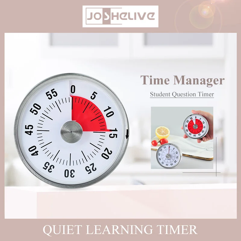 Timer Reminder Learning Timer Kitchen Time Manager Magnet Round Timer Reminder Stainless Steel Mechanical Kitchen Timer Cooking
Timer Reminder Learning Timer Kitchen Time Manager Magnet Round Timer Reminder Stainless Steel Mechanical Kitchen Timer Cooking