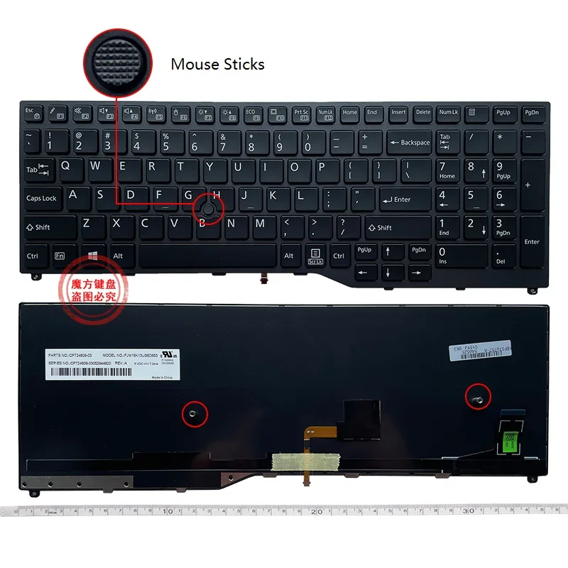 New Laptop US Keyboard Backlit For Fujitsu Lifebook E459 E559 U759 U757 E558 E458 U758 Keyboard With Mouse Sticks
New Laptop US Keyboard Backlit For Fujitsu Lifebook E459 E559 U759 U757 E558 E458 U758 Keyboard With Mouse Sticks