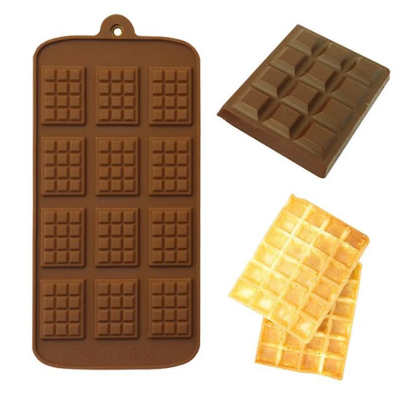 DIY Chocolate Mold Silicone Waffle Pudding Mold Baking Tools Ice Grid Cake Home Decor Kitchen Cooking Tools
DIY Chocolate Mold Silicone Waffle Pudding Mold Baking Tools Ice Grid Cake Home Decor Kitchen Cooking Tools