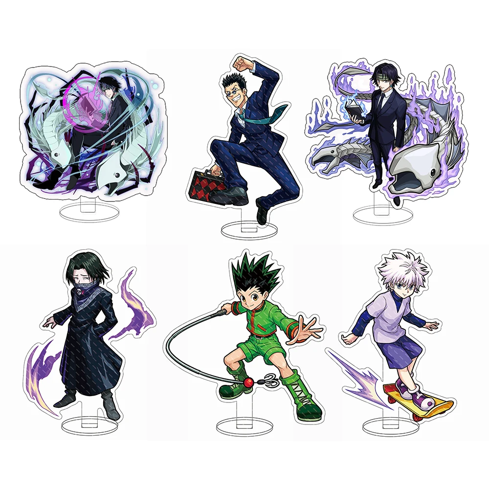 Anime Figure Hunter X Hunter Cosplay Acrylic Stand Model Plate Desk Decor Standing Sign Figures Fans Gifts
Anime Figure Hunter X Hunter Cosplay Acrylic Stand Model Plate Desk Decor Standing Sign Figures Fans Gifts