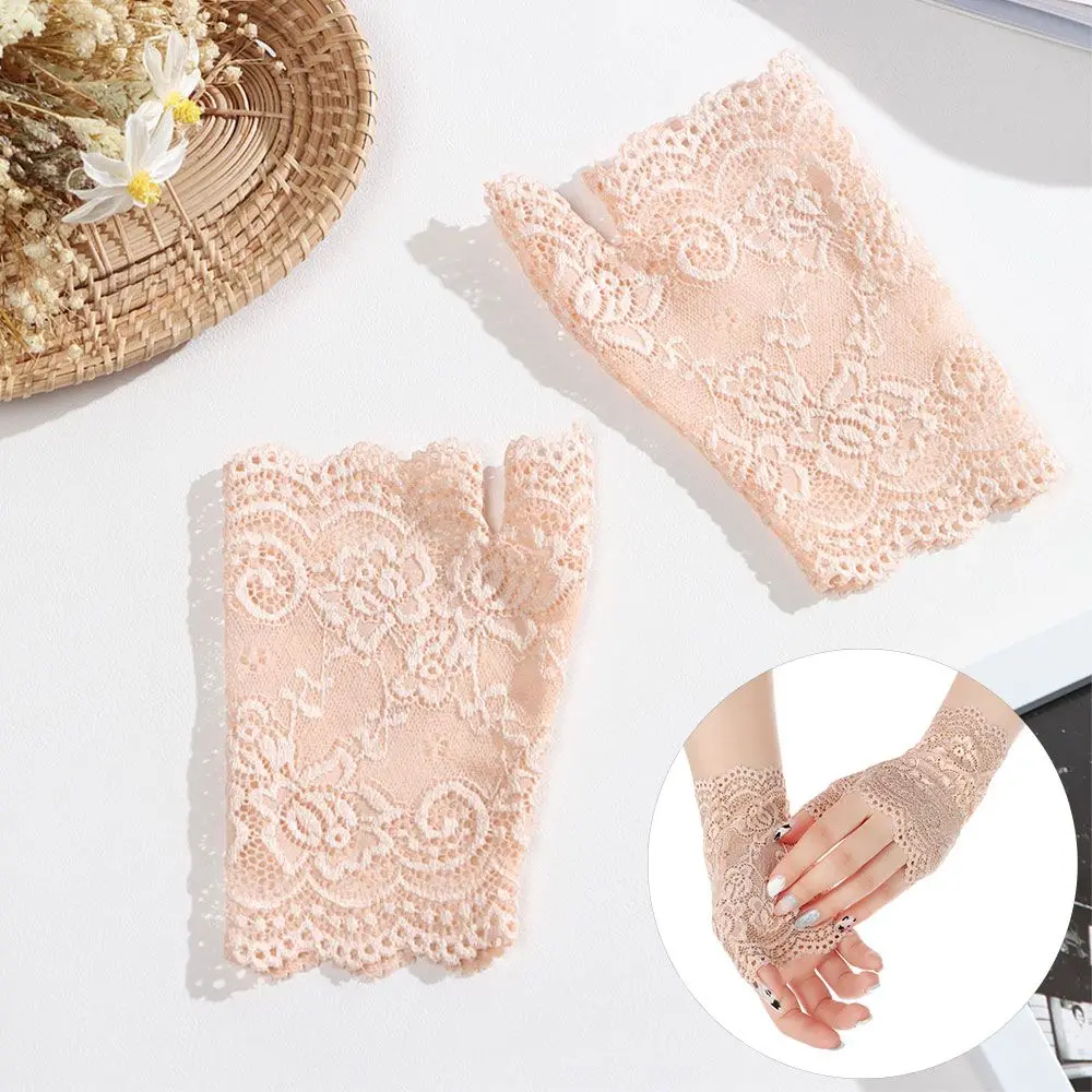 Fashion Sunscreen Spring Summer Dance Driving Gloves Short Gloves Fingerless Mittens Lace Gloves
Fashion Sunscreen Spring Summer Dance Driving Gloves Short Gloves Fingerless Mittens Lace Gloves