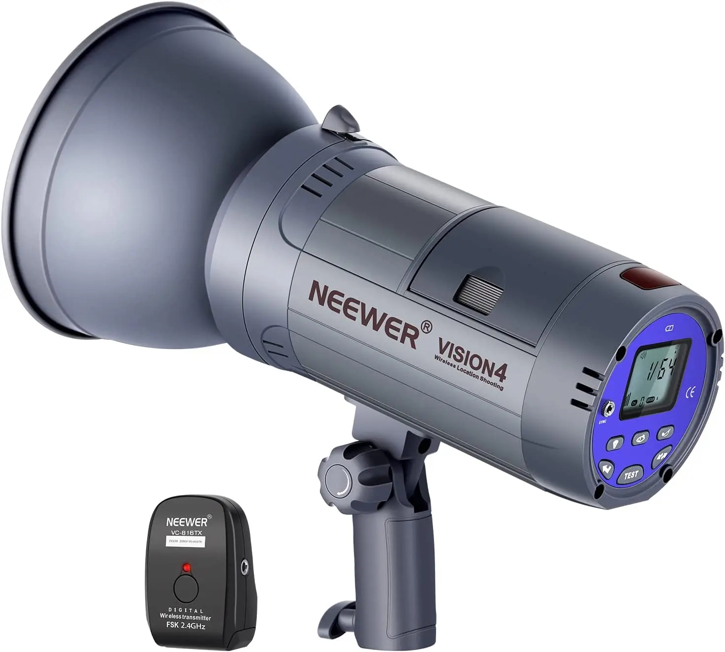

Neewer Vision 4 300W Li-ion Battery Powered Outdoor Studio Flash Strobe with 2.4G System German Engineered for Location Shooting