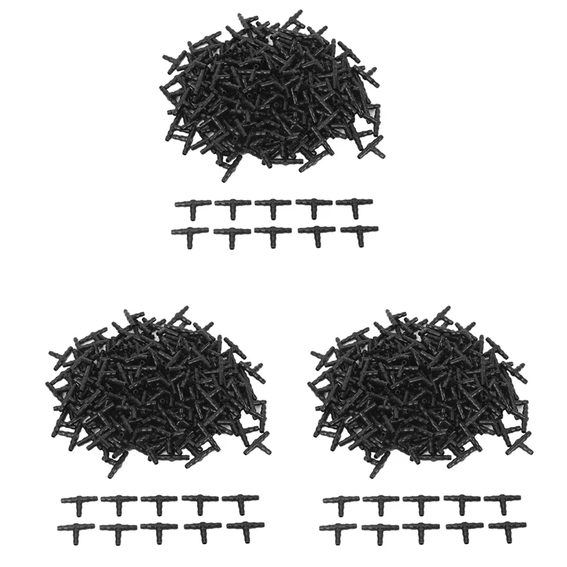 600 шт., 1/4 дюйма, универсальные тройники с зазубринами для капельного орошения
600 шт., 1/4 дюйма, универсальные тройники с зазубринами для капельного орошения