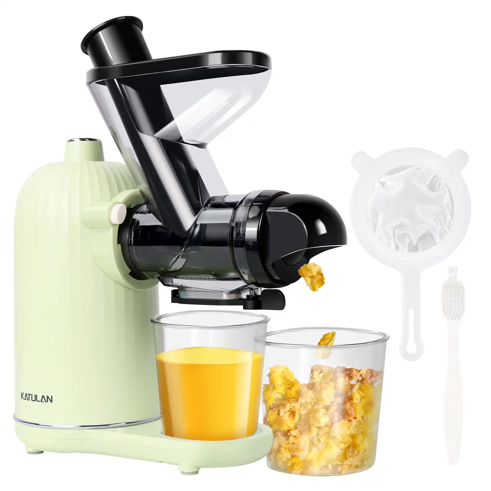 Juicer Machine, Slow Masticating Juicer, Reverse Function, High Juice Yield Cold Press Juicer Machine for Fruits and Vegetables
Juicer Machine, Slow Masticating Juicer, Reverse Function, High Juice Yield Cold Press Juicer Machine for Fruits and Vegetables