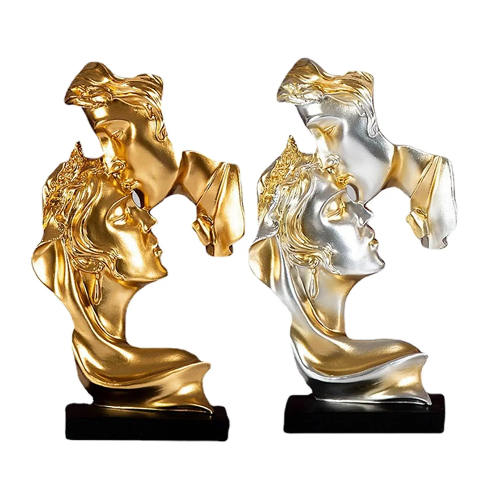 Resin Couple Kiss Figurines Decor Eco-Friendly Gifts Artistic Ornaments Statue for Home Party Christmas Birthday Boys Girl
Resin Couple Kiss Figurines Decor Eco-Friendly Gifts Artistic Ornaments Statue for Home Party Christmas Birthday Boys Girl