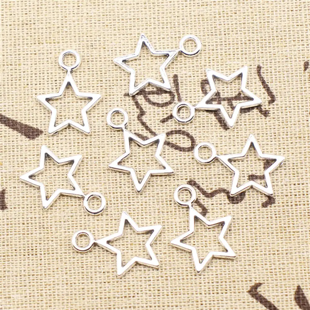 Pentagram Charm For Jewelri Make Pendant Accessori 17X22mm Antique Silver Color 20 Pieces
Pentagram Charm For Jewelri Make Pendant Accessori 17X22mm Antique Silver Color 20 Pieces